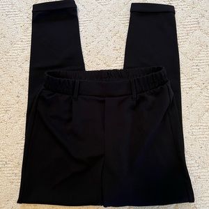 Black pants with stretchy waist